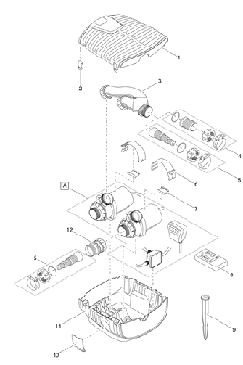 OASE Onderdelen AquaMax Eco Twin 20000/30000 Linzenschroef V2A DIN 7985 M5x20H