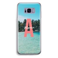 Pacific Dream: Samsung Galaxy S8 Plus Transparant Hoesje