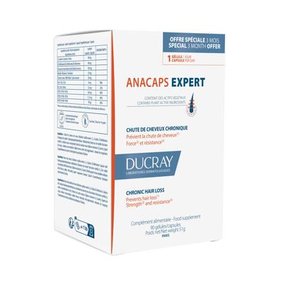 Ducray Anacaps Expert Chronische Haaruitval 90 Capsules