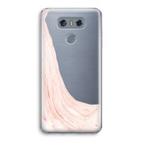Peach bath: LG G6 Transparant Hoesje