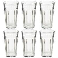 Secret de Gourmet water/sap glazen Lorenz - 12x stuks - 350 ml - glas - Drinkglazen - Waterglazen