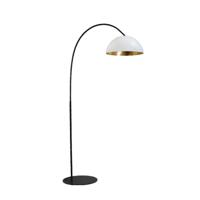 Masterlight Vloerlamp Industria 186 wit met goud 1205-40-06-08