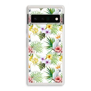Gele kuif: Google Pixel 6 Pro Transparant Hoesje