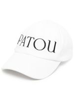 Patou casquette à logo brodé - Blanc - thumbnail