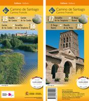 Wandelkaart 15-18 Camino Santiago de Compostella Boadilla - Mansilla | CNIG - Instituto Geográfico Nacional