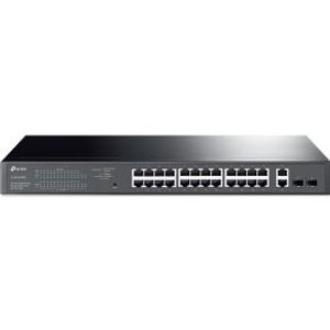 TP-LINK TL-SG1428PE netwerk-switch Managed Gigabit Ethernet (10/100/1000) Power over Ethernet (PoE) 1U Zwart