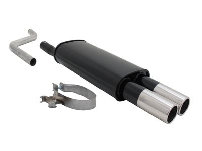 Viking Choice Sportuitlaat voor VW Polo 2/3 86C - sporteinddemper Viking Choice Sportuitlaat voor VW Polo 2/3 86C - sporteinddemper