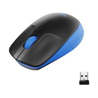 Logitech M190 Muis Radiografisch Optisch Blauw 3 Toetsen 1000 dpi - thumbnail