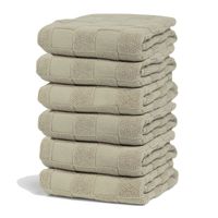 DDDDD Keukendoek Checkmaid Taupe (6 stuks)