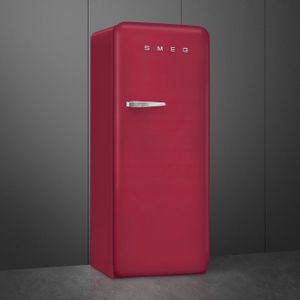 Smeg FAB28RDRB5 combi-koelkast Vrijstaand 270 l D Rood