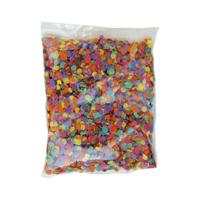 Confetti snippers van papier - multi kleuren - 200 gram zak - feestartikelen