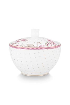 Pip Studio Suikerpot Jolie Stippen Goud Roze
