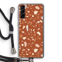 Terrazzo N°22: Samsung Galaxy S21 Plus Transparant Hoesje met koord