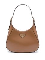 Prada sac porté épaule en cuir - Marron - thumbnail