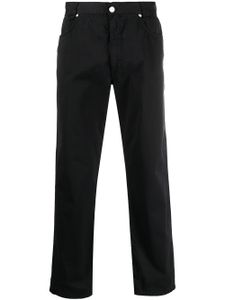 Versace Pre-Owned pantalon à coupe droite (années 1990) - Noir