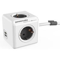 Allocacoc PowerCube Extended USB stekkerdoos stekkerdoos