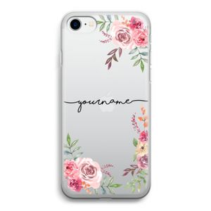 Rozen: iPhone SE 2020 Transparant Hoesje