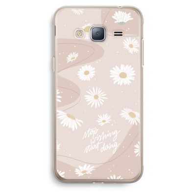 Daydreaming becomes reality: Samsung Galaxy J3 (2016) Transparant Hoesje