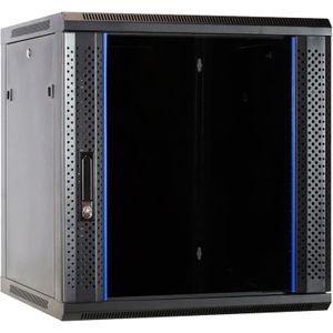 DSI 12U wandkast met glazen deur - DS6612 server rack 600 x 600 x 635mm