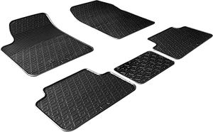 Rubbermatten passend voor Citroen Berlingo / Peugeot Partner 02-08 (G-Design 5-delig + montageclips) GL0117