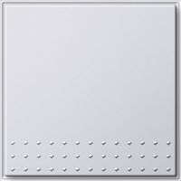 Gira TX44 1-voudig kunststof inbouw drukvlakschakelaar wissel schakelaar, wit (RAL9010) - thumbnail