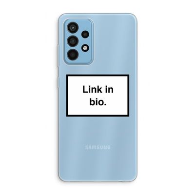 Link in bio: Samsung Galaxy A52 Transparant Hoesje