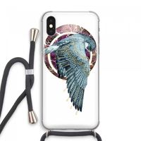Golden Falcon: iPhone XS Max Transparant Hoesje met koord
