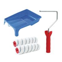 Sorex Verfrollers schilderen set - met beugel en verfbak - 3x anti spat rollers - breedte 18 cm
