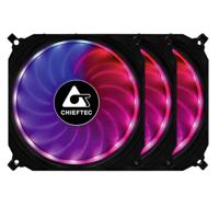 Chieftec CF-3012-RGB PC-ventilator Zwart Chieftec CF-3012-RGB PC-ventilator Zwart