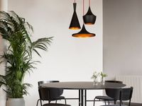 Hanglamp ELMER 3 lampen zwart