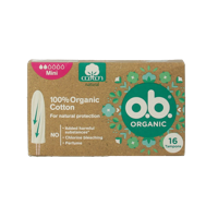 Tampons organic mini 16 Stuks