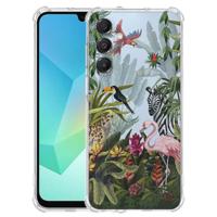 TPU Telefoonhoesje Samsung Galaxy A17 - Jungle schokabsorberende backcover