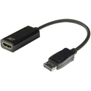 ACT DisplayPort naar HDMI female adapter, 4K