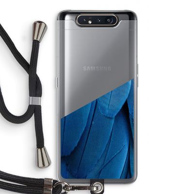 Pauw: Samsung Galaxy A80 Transparant Hoesje met koord