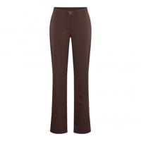 &Co - Bruin | Dames | Broek | Bruin | 3XL | regular | Kamst mode
