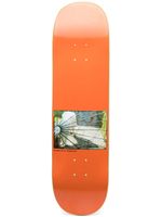 RASSVET planche de skateboard à logo imprimé - Orange