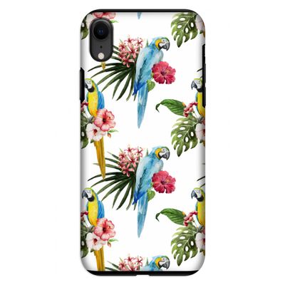 Kleurrijke papegaaien: iPhone XR Tough Case