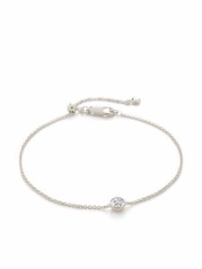 Monica Vinader bracelet Essential orné de diamants - Argent