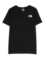 The North Face Kids t-shirt en coton à logo imprimé - Noir