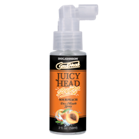 Doc Johnson Juicy Head - Dry Mouth Spray - Sour Peach - 2 fl oz / 60 ml