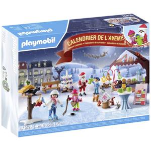 Playmobil 71472 Adventskalender uitstapje naar de kerstmarkt