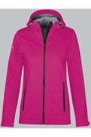 TRIGEMA Regular Fit Dames Softshell Jas roze, Effen