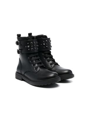 Geox Kids bottines Eclair à détails de clous - Noir