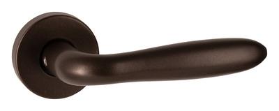 CINO paar op rnd rozet BRONZE