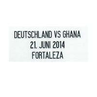 Deutschland Vs Ghana Matchday Transfer WK 2014