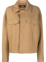 DSQUARED2 veste en laine vierge mélangée - Tons neutres