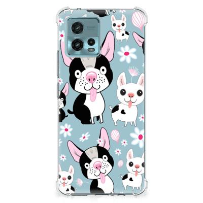 Motorola Moto G72 Case Anti-shock Hondjes Motorola Moto G72 Case Anti-shock Hondjes