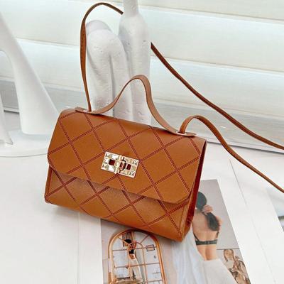 Fashionable Women Handbag Shoulder Messenger Mini Crossbody Bags Valentines Brown-2