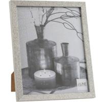 J-Line fotolijst glitter zilverkleurig 20 x 25 cm | 12 stuks