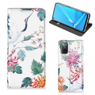 OPPO A52 | A72 | Hoesje maken | Bird Flowers